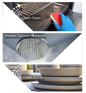 Calcium removal Oven clean